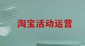 淘寶活動運(yùn)營